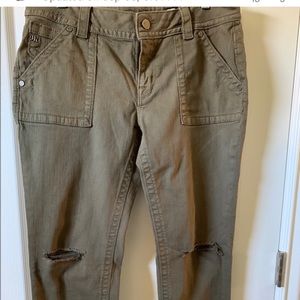 Miss Me Army green jeans